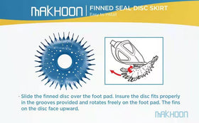 Makhoon W70327 foot pad for stable movement and better traction