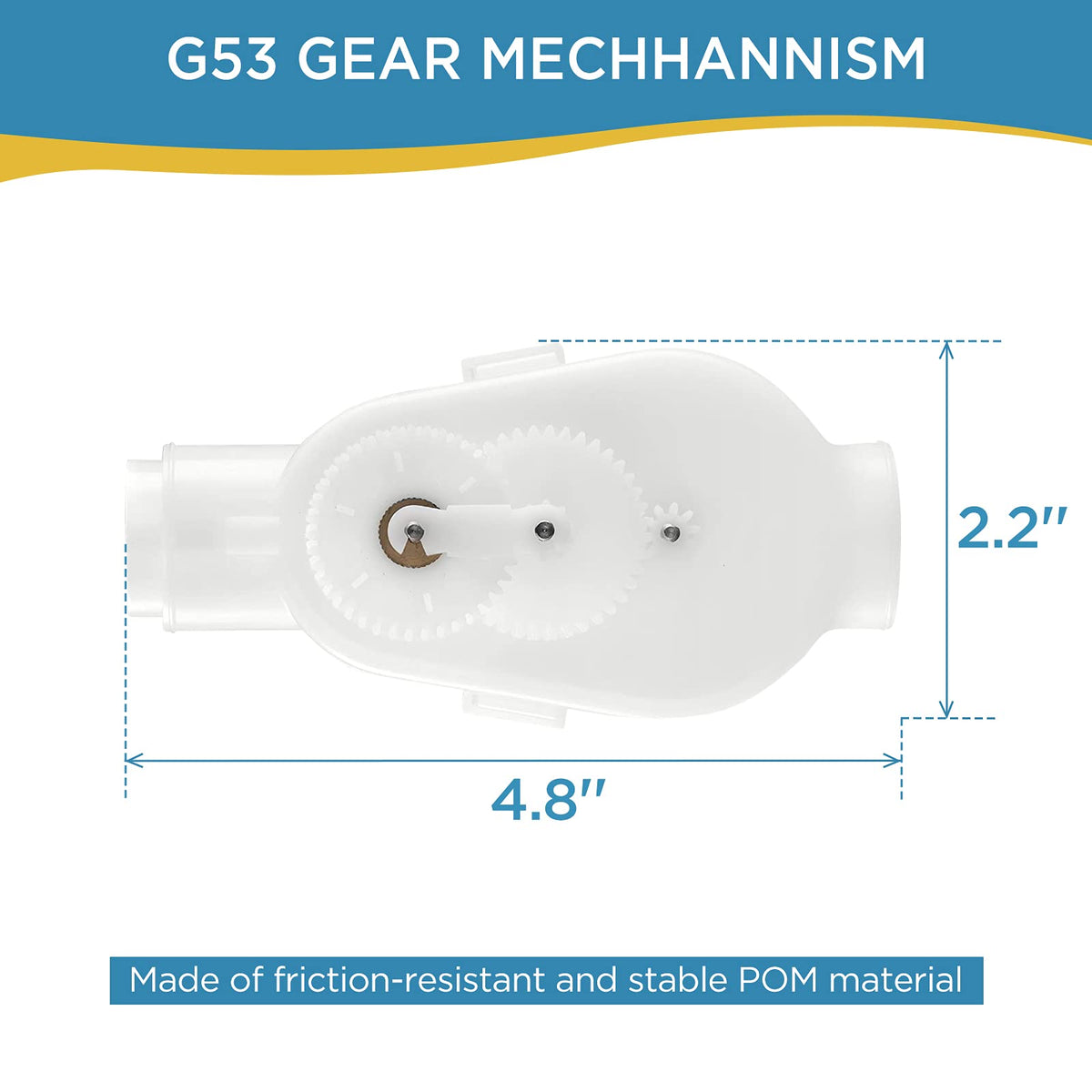 G52 valve maintains steady water flow while navigating obstacles