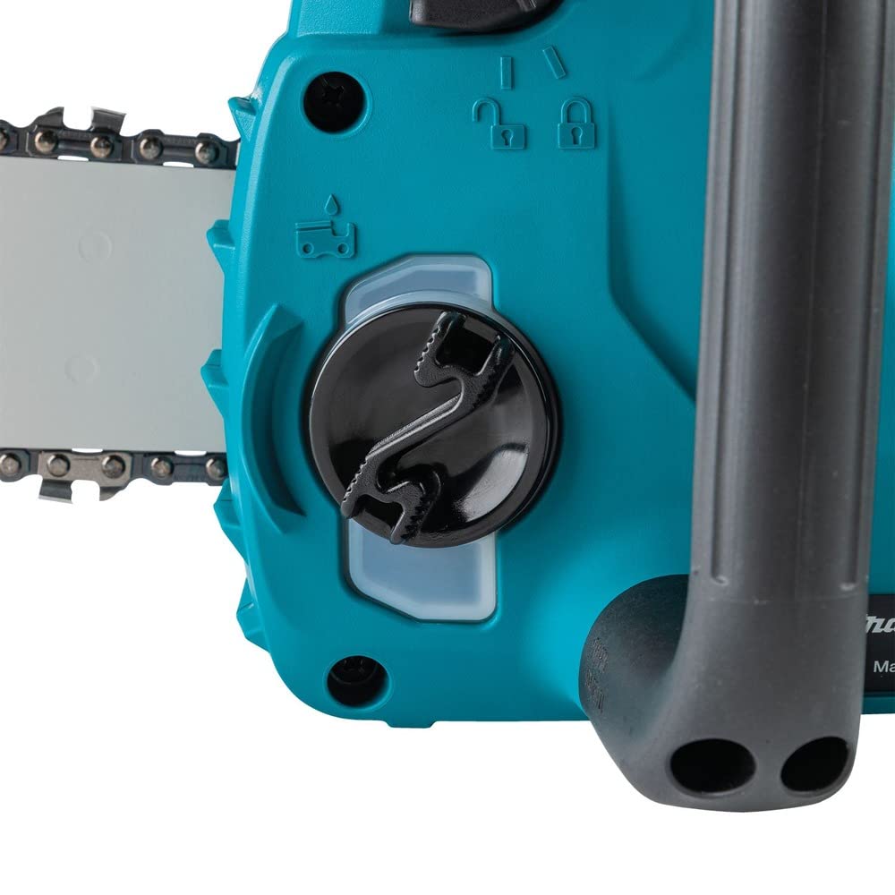 Makita XCU11Z soft-grip top-handle supports comfortable control.