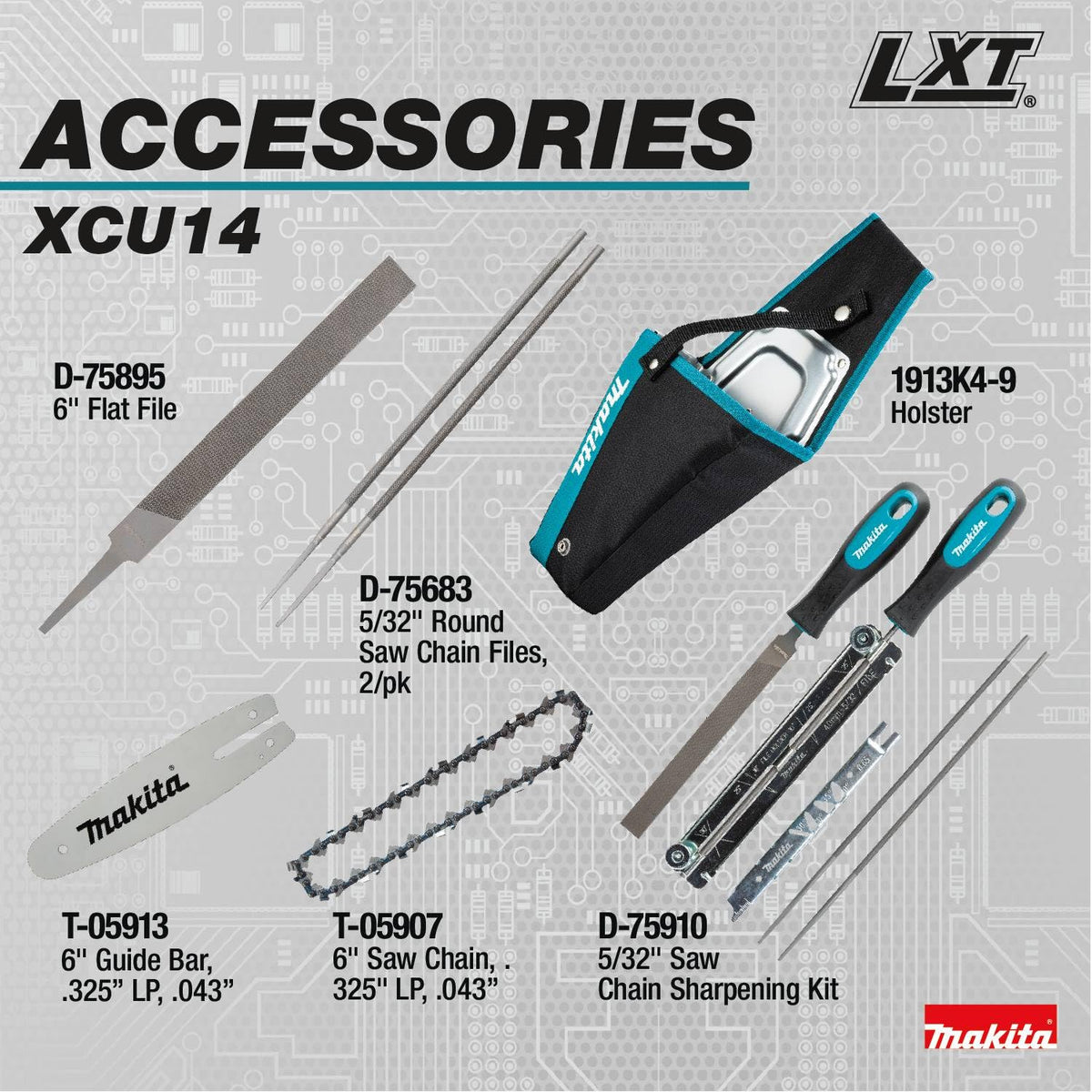 Makita XCU14Z compatible with 18V LXT system.