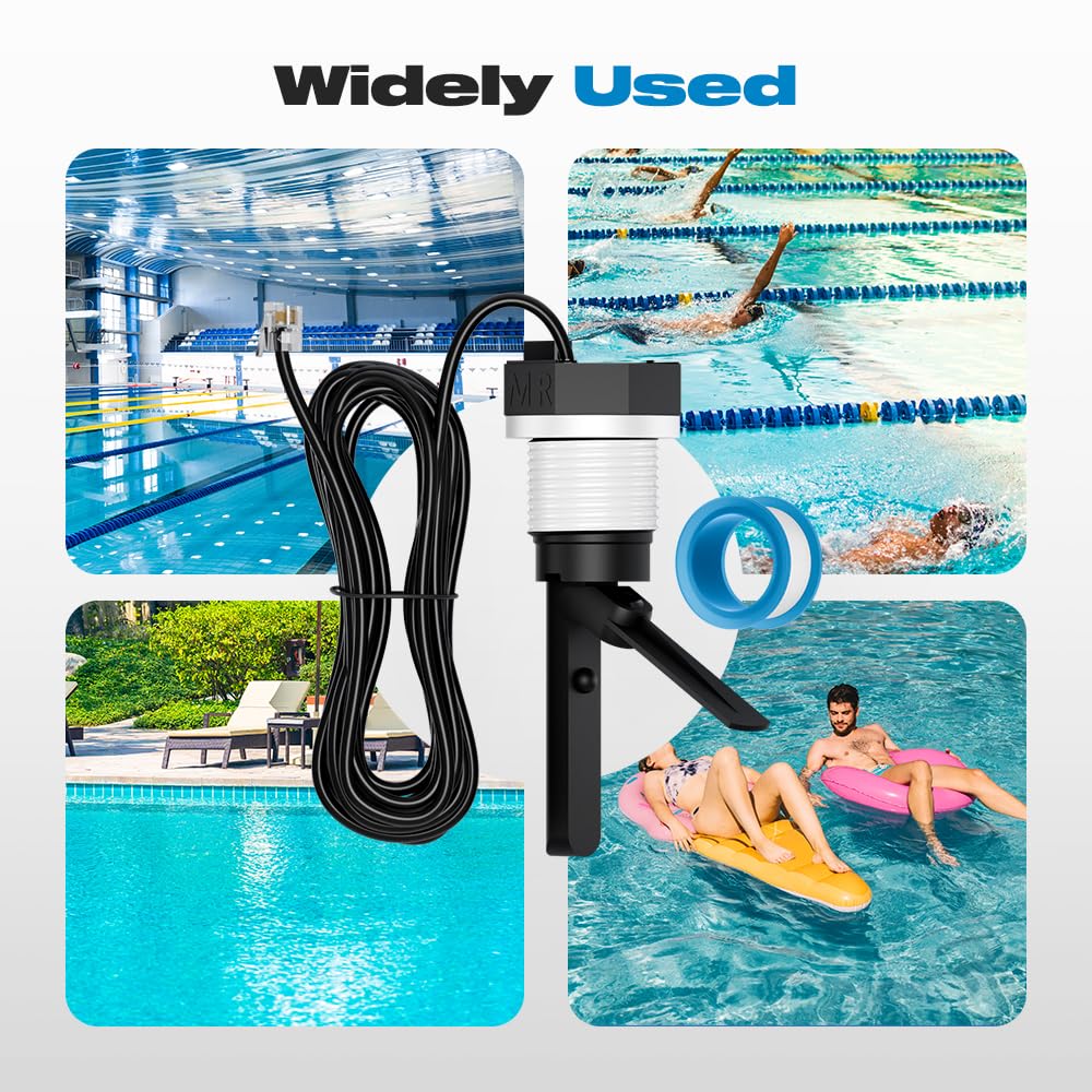 Malictele 12-month warranty for peace of mind with flow switch