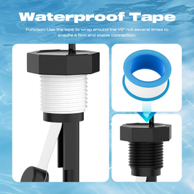 Malictele Flow Switch GLX-FLO-RP easy installation saves time.