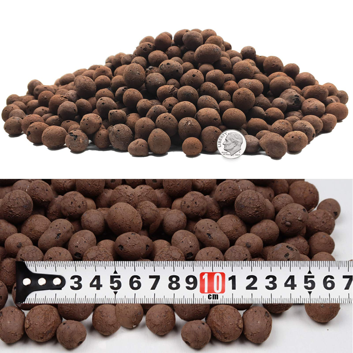 Malifea Leca pebbles 6-18mm size ideal for small to medium pots