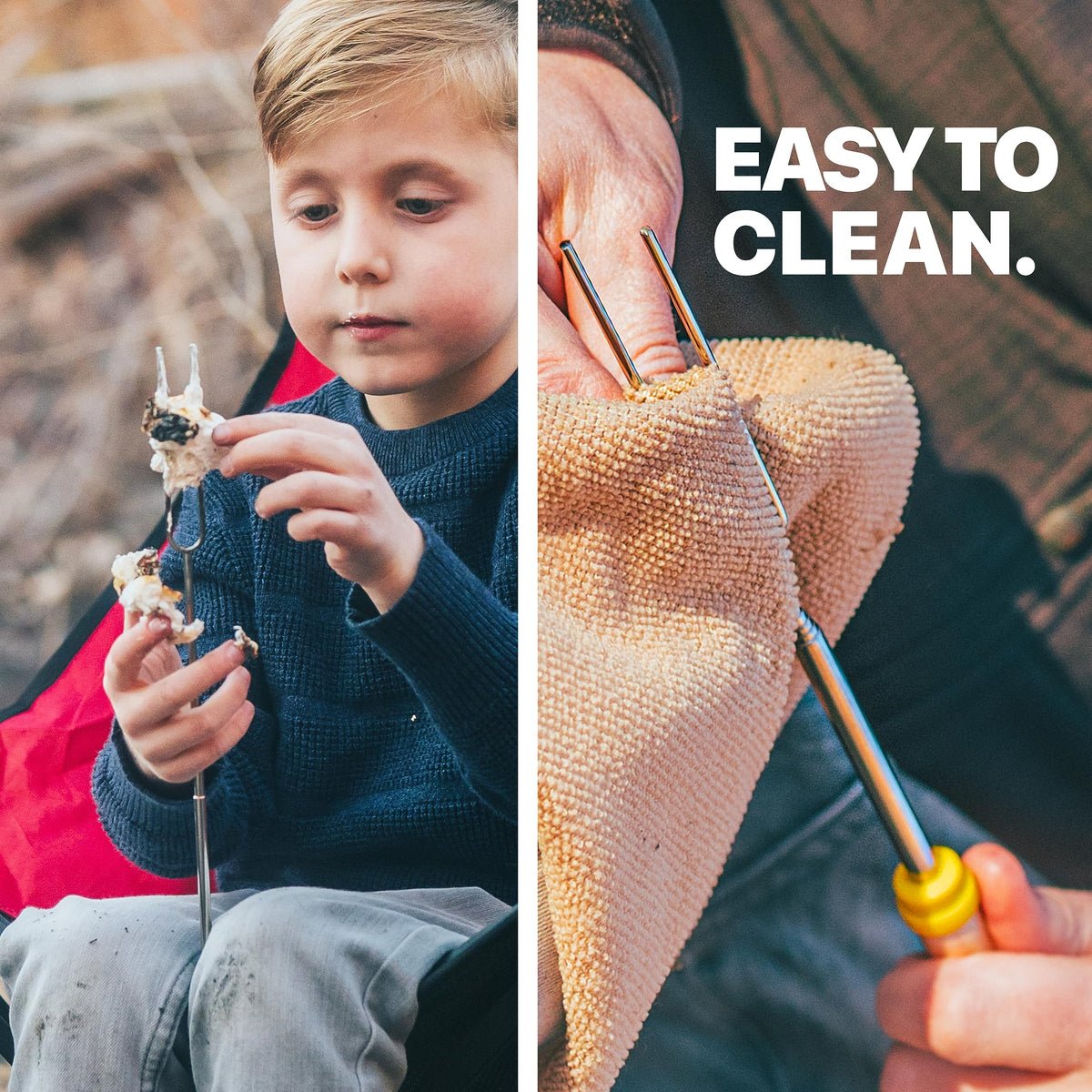 MalloMe color-coded tips help kids pick sticks.