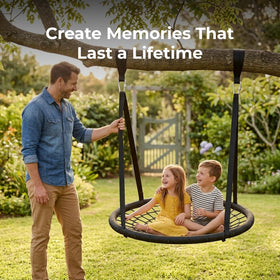 MalloMe tree-friendly wide straps protect bark while keeping setups stable