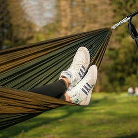 MalloMe weather resistant straps ready for outdoor hammocks in all conditions.