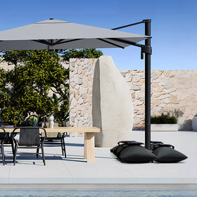 Malomke sturdy Oxford fabric sand bag supports cantilever umbrella bases securely