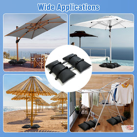 Malomke durable sand bags resist tears for long-lasting outdoor furniture stabilization