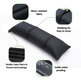 Malomke SandBags with Velcro closure for secure filling.