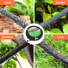 MAMIZO soaker hose ideal for garden, lawn, and greenhouse use