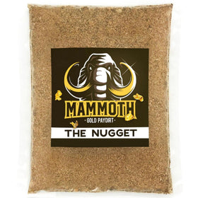 Mammoth Paydirt The Nugget Bag shows gold-rich paydirt for authentic treasure hunting.