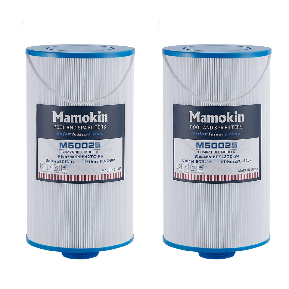 Mamokin 303279 hot tub filter overview for clear spa water.
