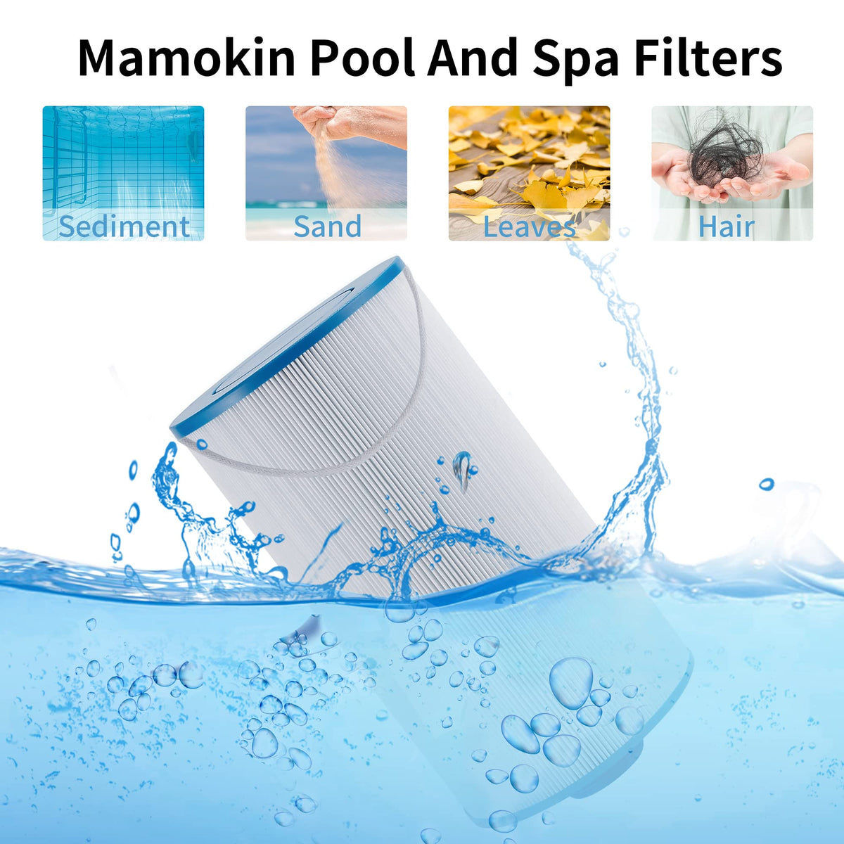 Mamokin 9-3/8 inch length and 5-3/16 inch diameter for precise fit.