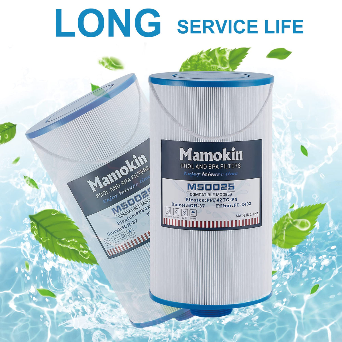 Mamokin easy-clean Trilobal filter design for maintenance.