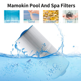 Mamokin spa filter 6CH-960 closed, non-removable handle for secure placement