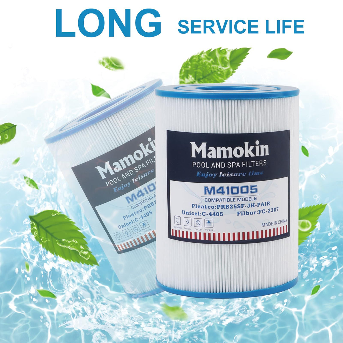 Mamokin C-4405 spa filter designed for extended service life
