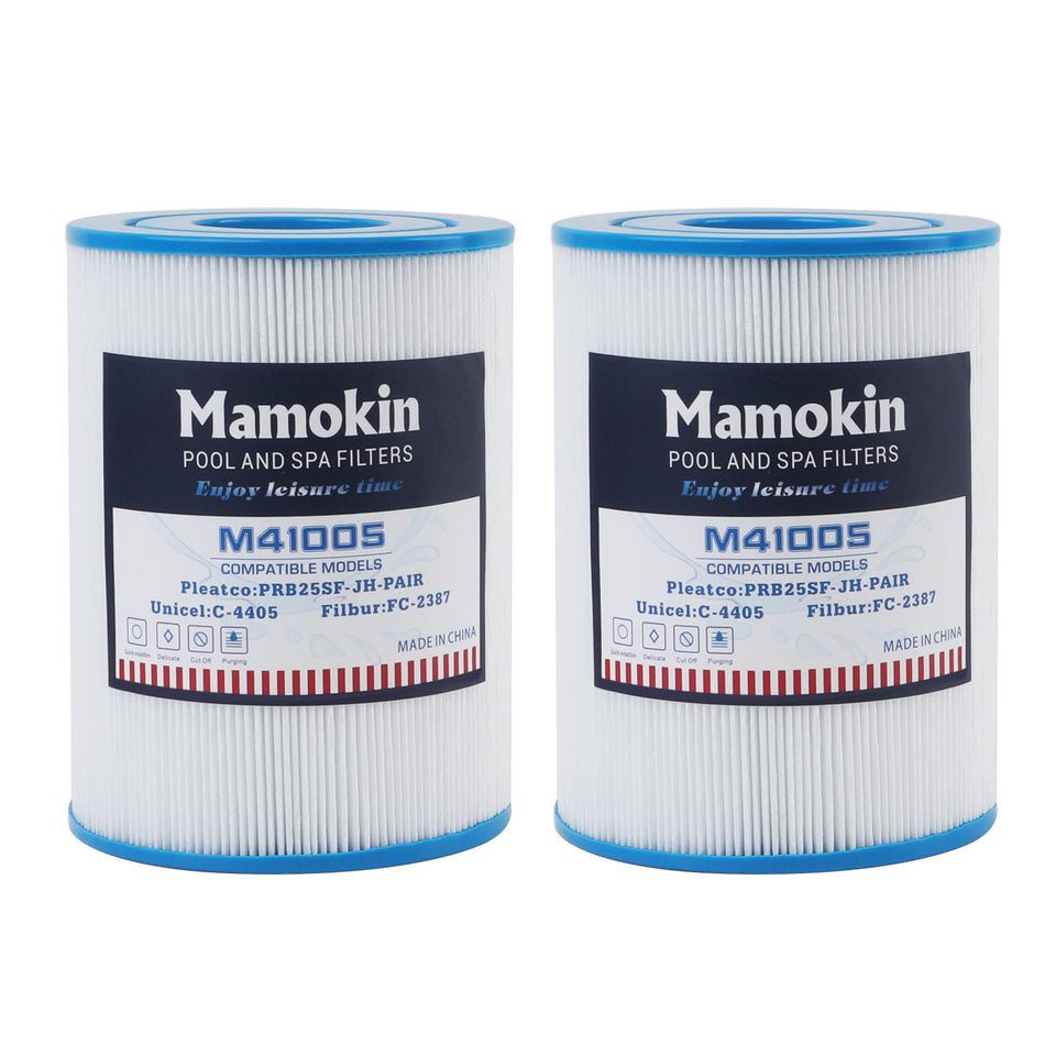 Mamokin C-4405 spa filter shows universal compatibility for easy replacements