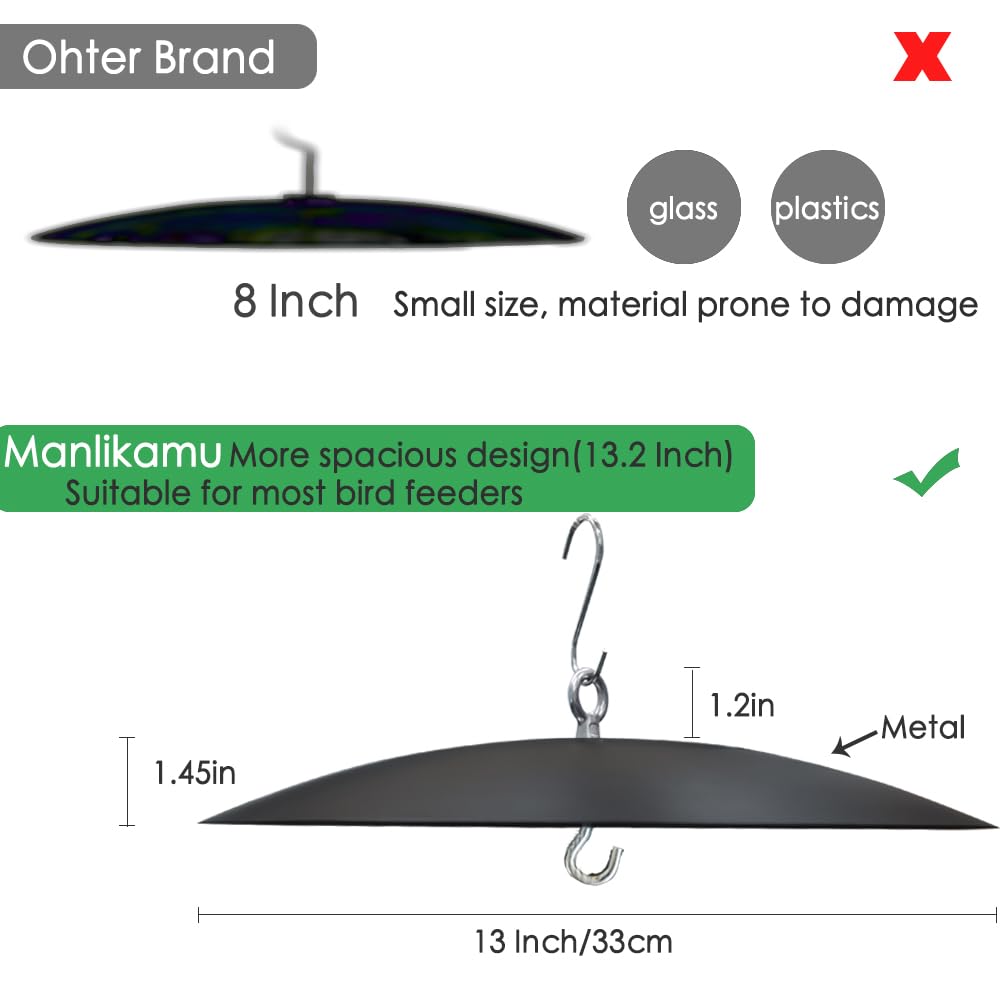 Manlikamu durable metal construction delivers lasting outdoor performance.