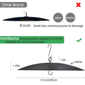 Manlikamu durable metal construction delivers lasting outdoor performance.