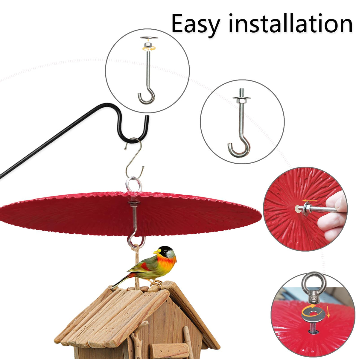 Manlikamu easy-install-baffle simplifies setup without tools