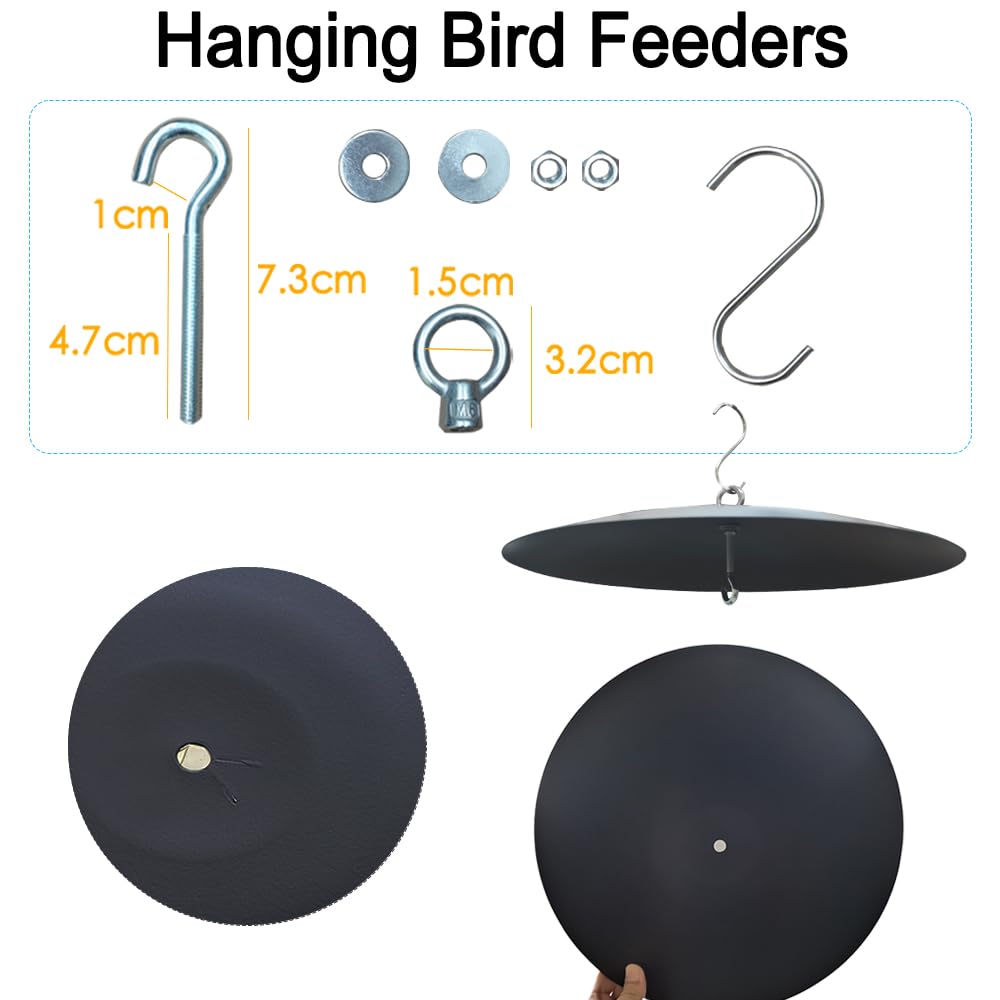 Manlikamu garden focal point enhances your outdoor feeding area.