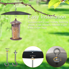 Manlikamu easy-install baffle with tool-free mounting for quick setup.