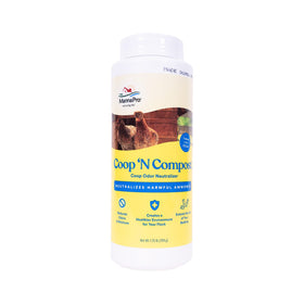 Manna Pro Coop 'N Compost reduces coop odors for a cleaner coop
