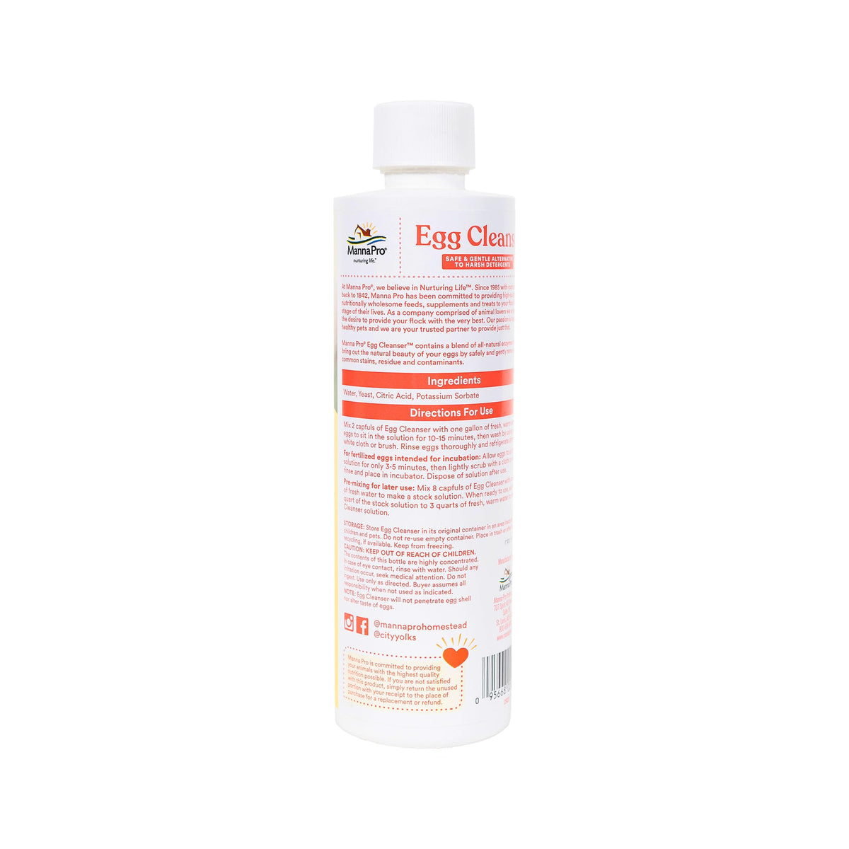 Incubation-ready eggs after cleaning with Manna Pro Egg Cleanser.