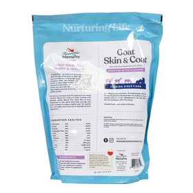 Manna Pro supplement being dispensed into feed supports daily nutrition.