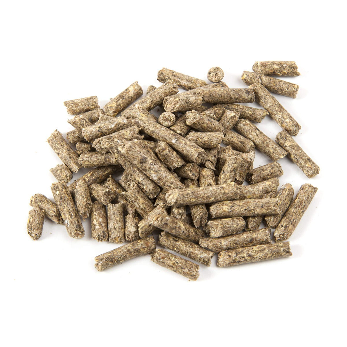 Manna Pro Positive Pellet Goat Dewormer label close-up highlighting medicated formula for worm support