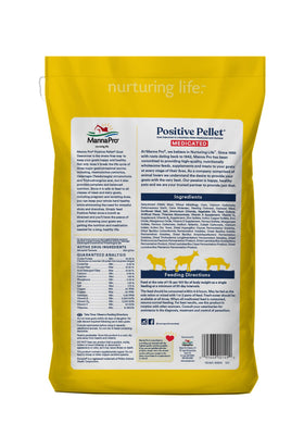 Goats feeding scene with Manna Pro dewormer for healthy herd