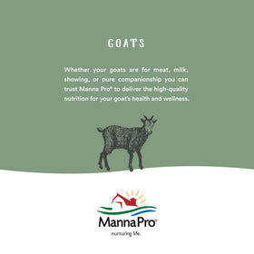 Manna Pro Positive Pellet Goat Dewormer pellets close-up for goat nutrition