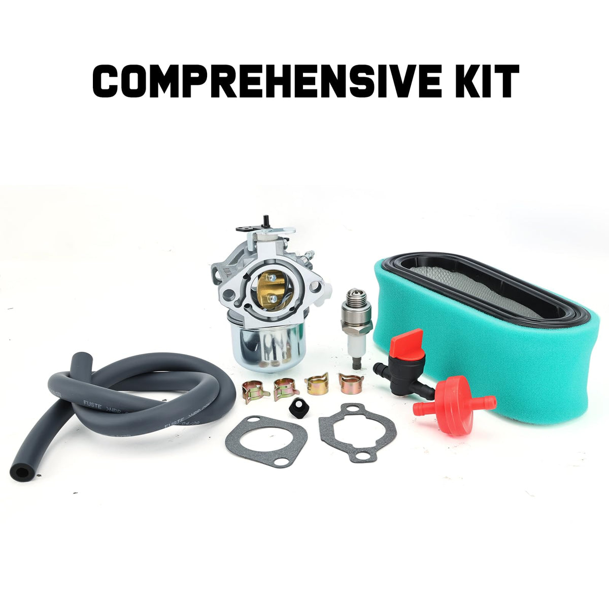 Mannial air filter included with the kit for cleaner air intake