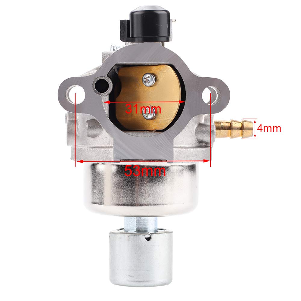 Mannial CV15S carburetor installed on Kohler engine for smooth operation.