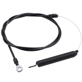 Mannial deck engagement clutch cable for Craftsman; smooth mower engagement visual.
