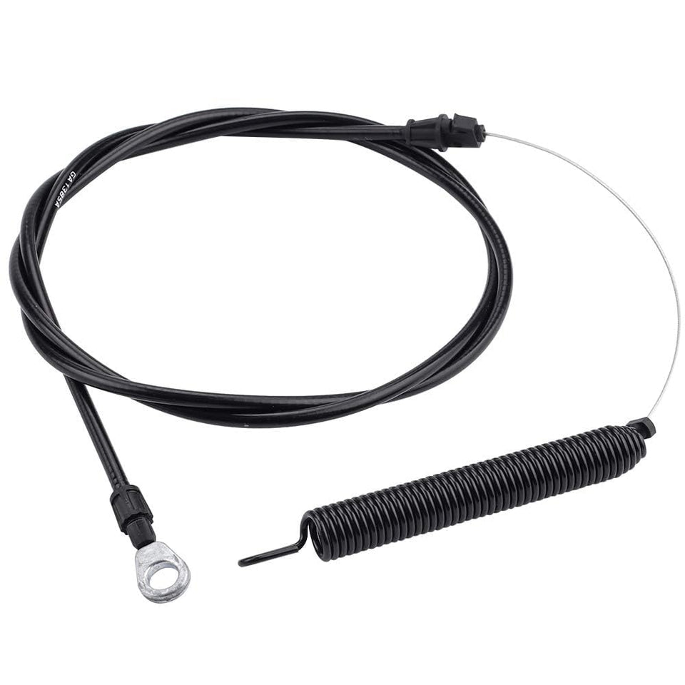 Mannial deck engagement clutch cable for Craftsman; smooth mower engagement visual.