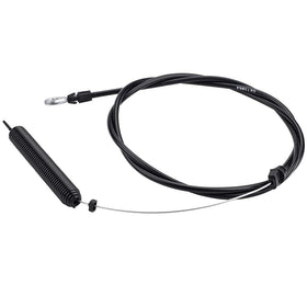 Mannial durable mower cable construction resists wear during mowing.