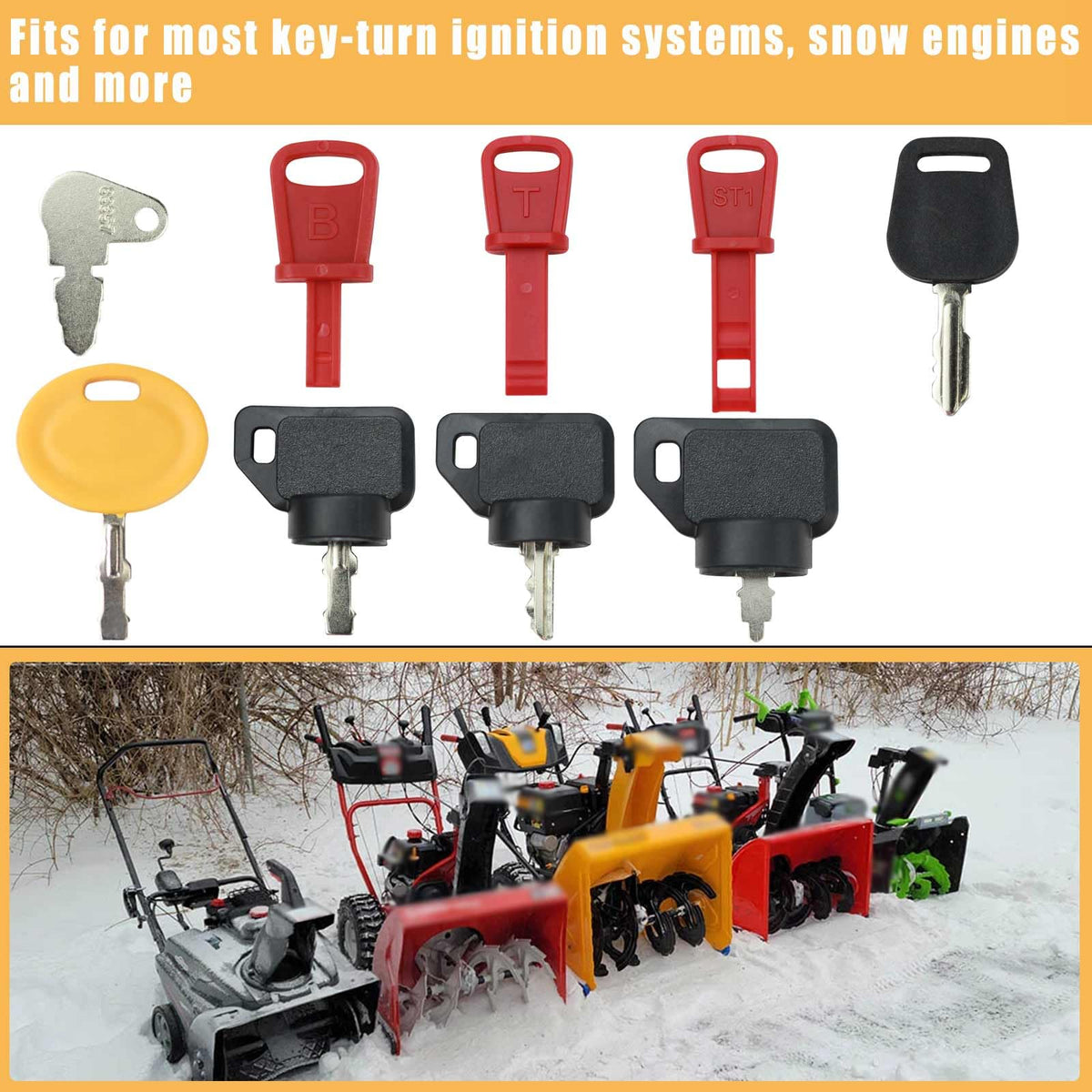MANUTEX MT-D key supports MT-D tractors for easy ignition.