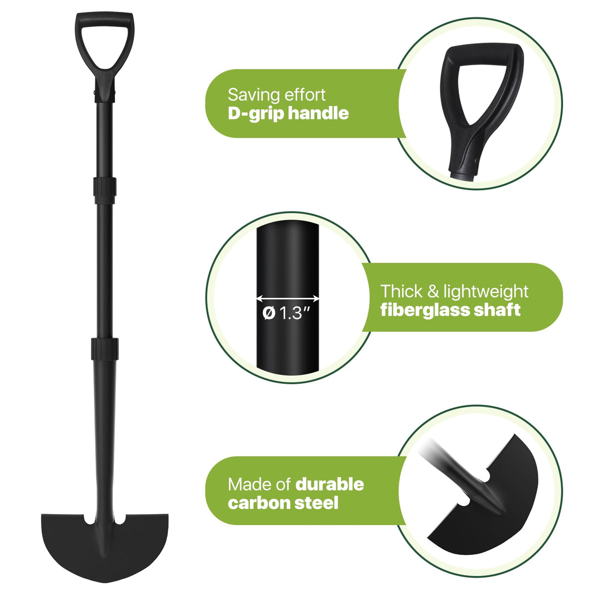 MANXRKUI Edger: rust-resistant blade for lasting garden edging performance