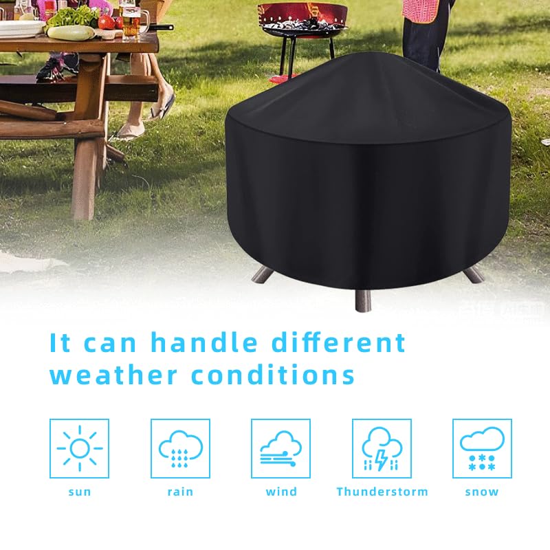 Maobutte UV-resistant coating helps guard the pit from sunlight.