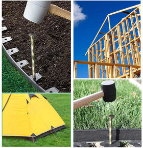 MAOMBO outdoor-use stake ideal for tents, pavers, and temporary fixes