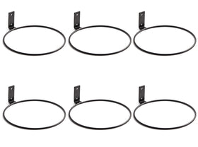 Maosen plant holder ring 8 inch mounted on wall for sturdy plant display.
