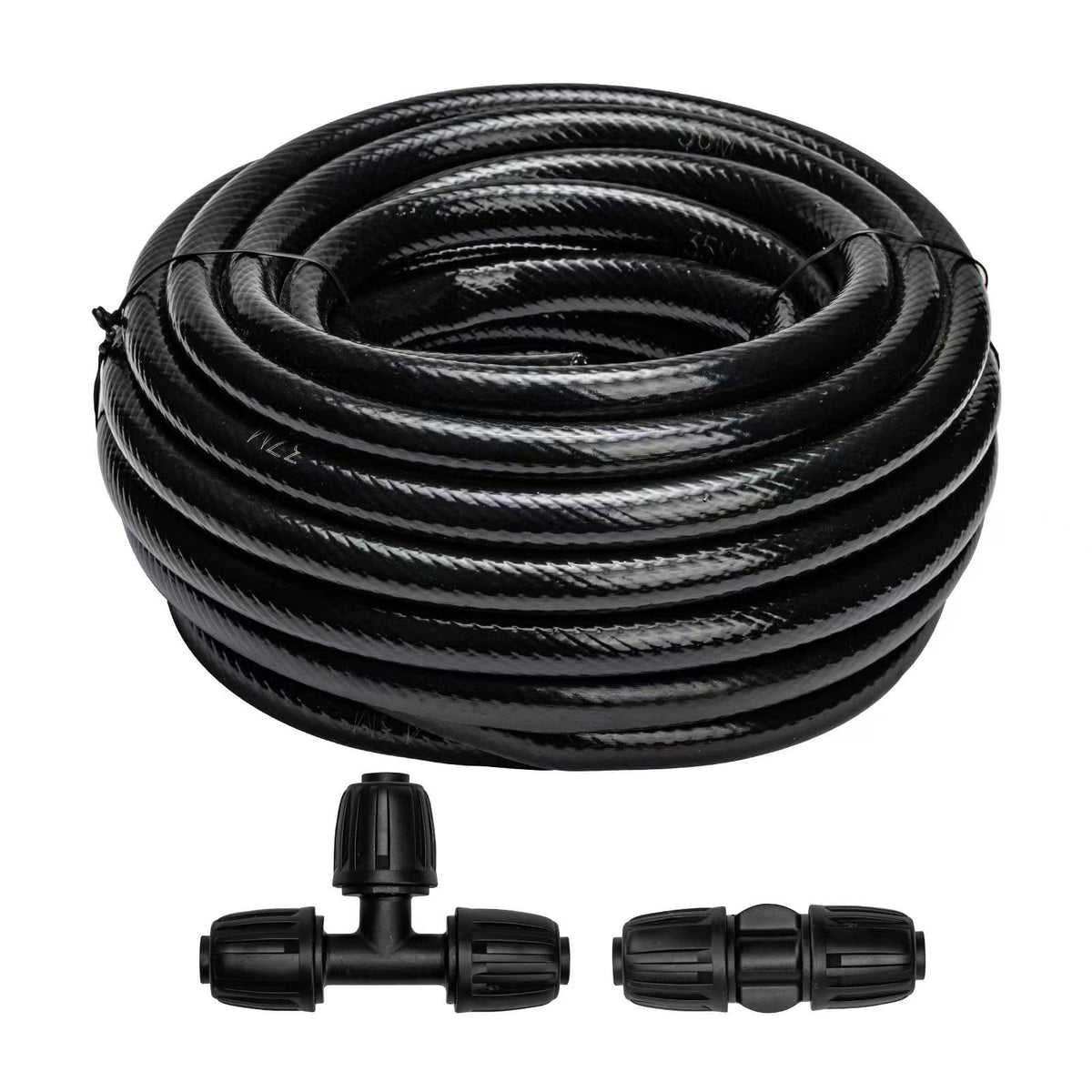 Maotong main-line tubing for even irrigation distribution.