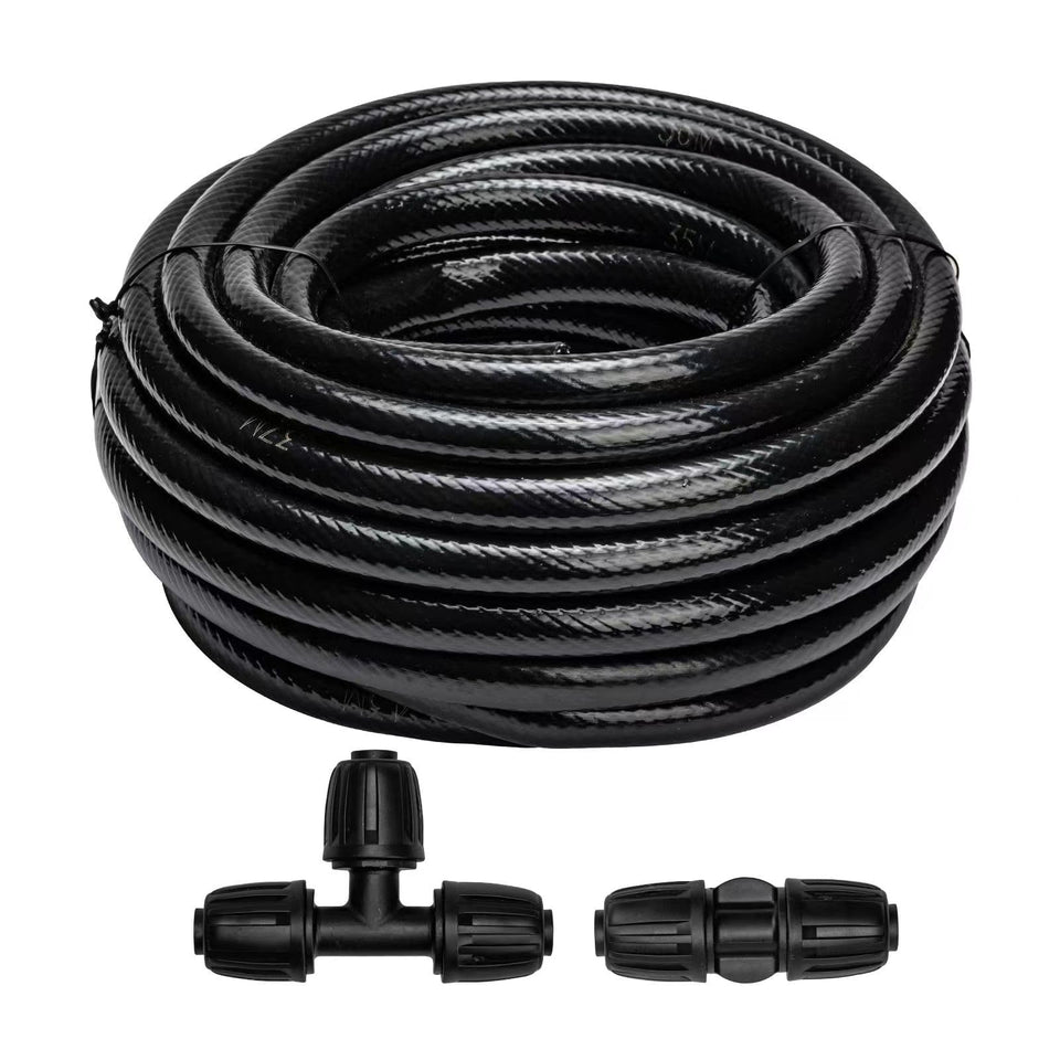 Maotong main-line tubing for even irrigation distribution.