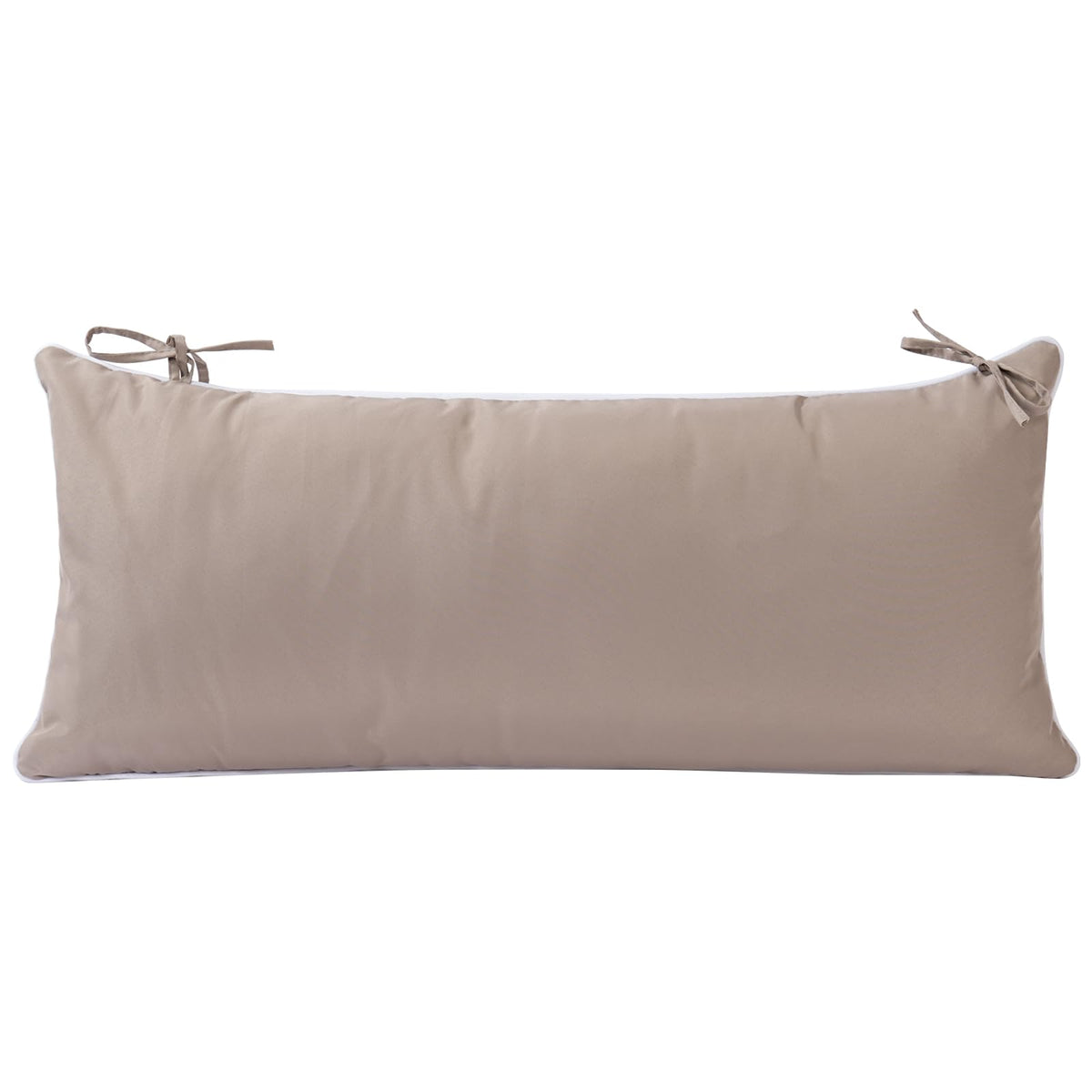 Maphissus 53x15 inch hammock pillow closeup fabric shows durable outdoor comfort.