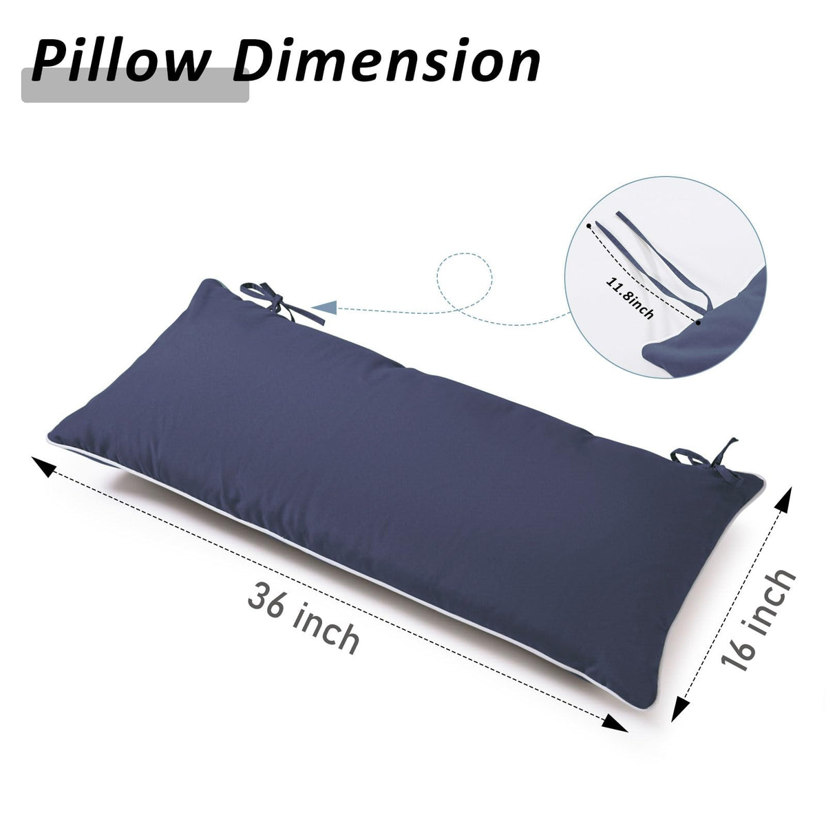 Maphissus extra-large hammock cushion for comfortable outdoor lounging