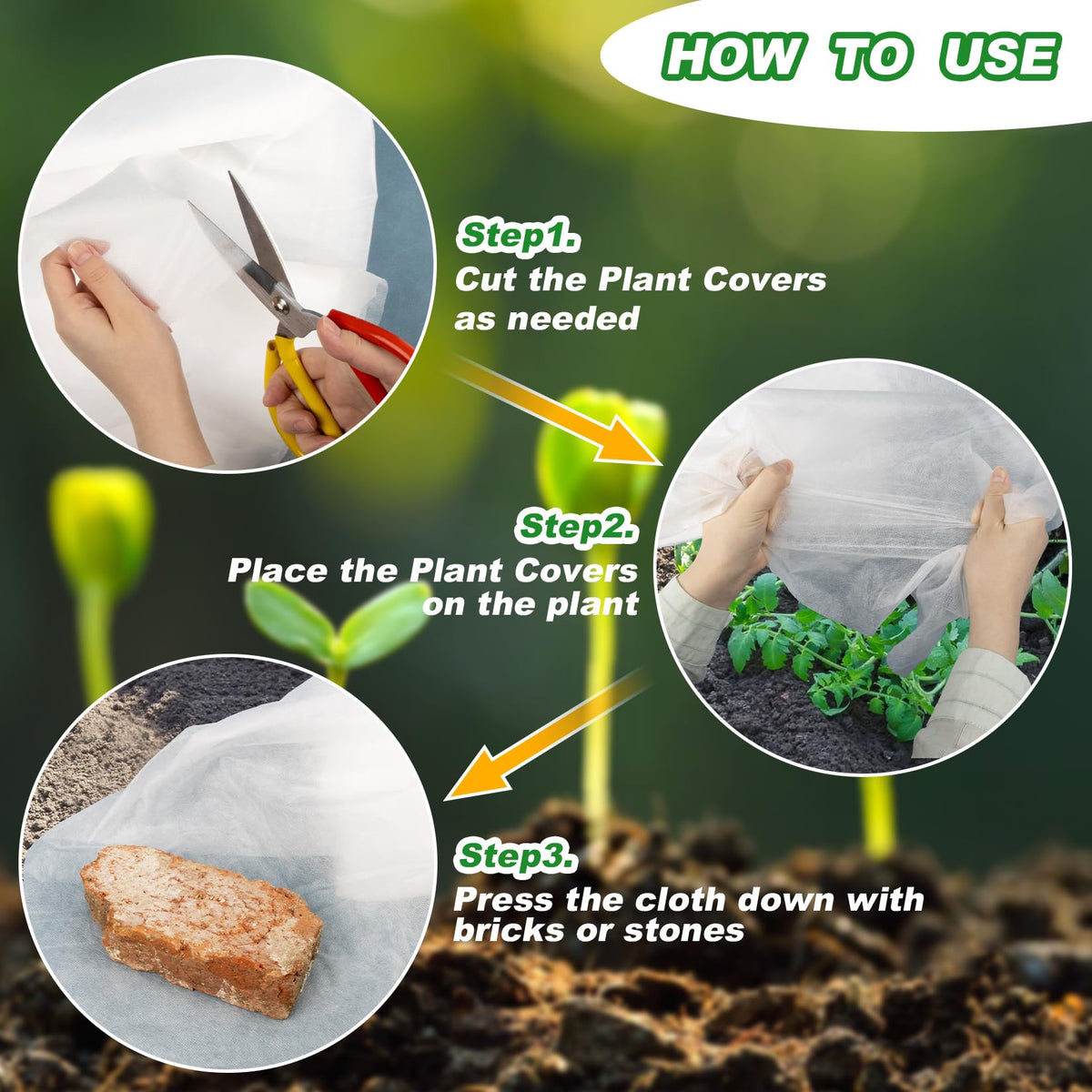 MAQIHAN winter garden cover helps protect plants across seasons and weather