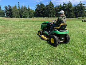 Marastar replacement tire for John Deere mowers supports reliable traction in varied conditions.