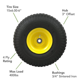 MARASTAR 3/4-inch oil-impregnated bushings for smooth mower operation