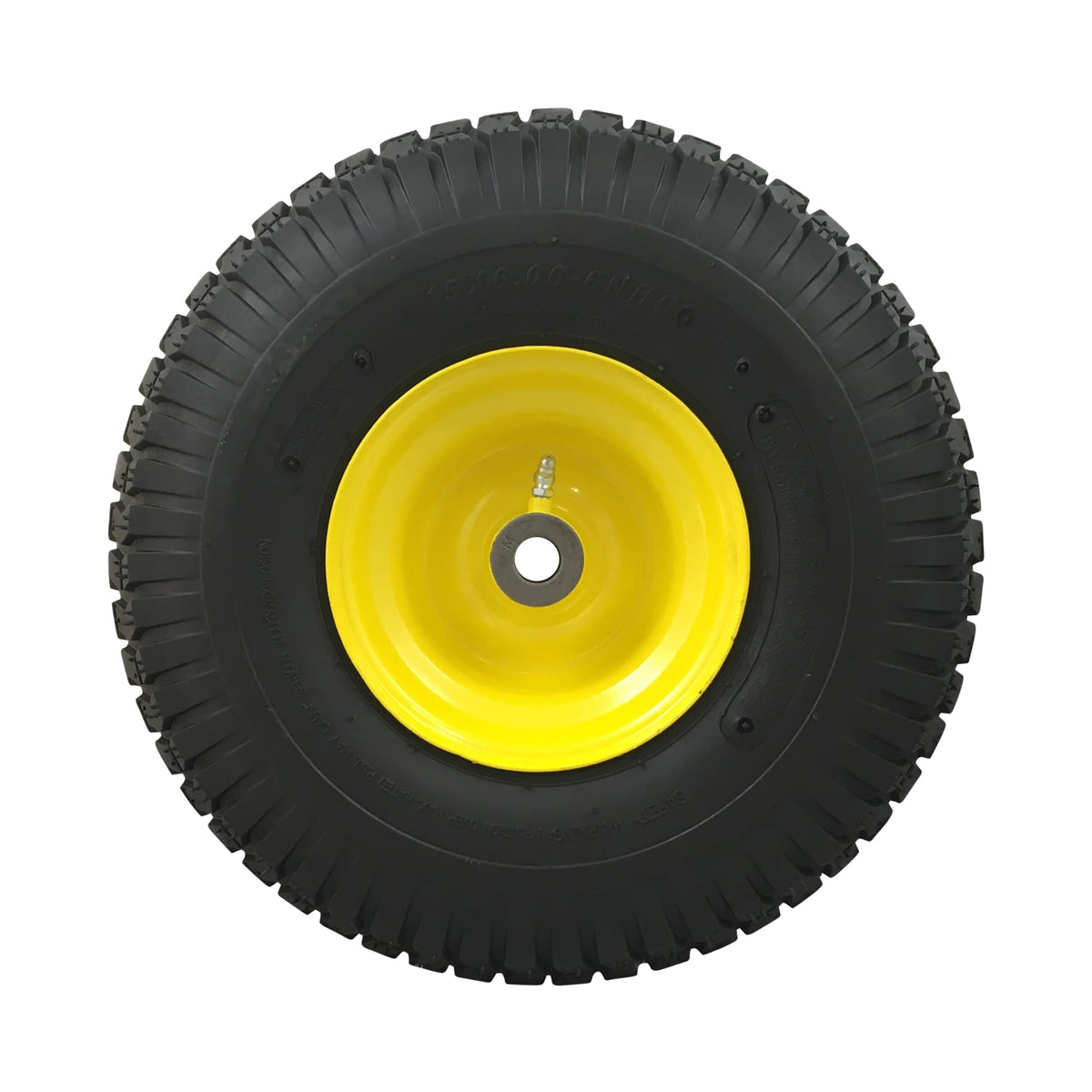 MARASTAR tube-type 4-ply tire and Turf Saver tread deliver comfortable rides